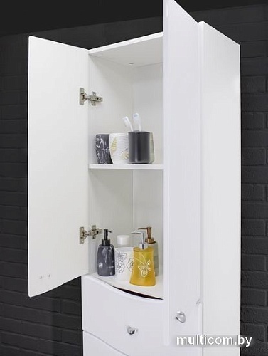 Айсберг Шкаф-пенал Волна 50 с верхним ящиком В1