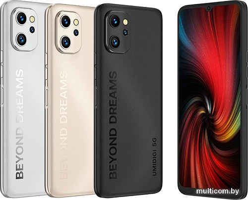 Смартфон Umidigi F3 5G 8GB/128GB (серебристый)