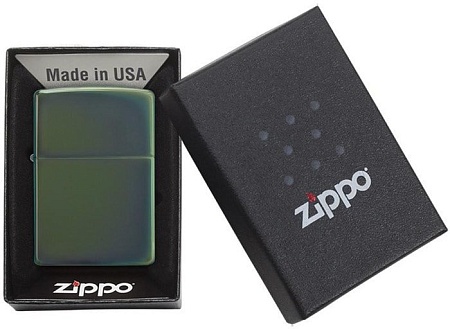 Зажигалка Zippo High Polish Green 28129-000003