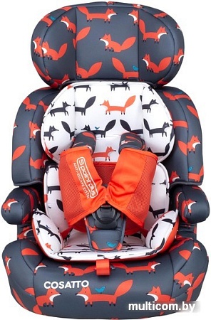 Детское автокресло Cosatto Zoomi (charcoal mister fox)