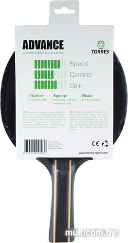 Ракетка для настольного тенниса Torres Advance TT0004