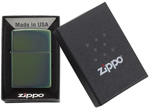 Зажигалка Zippo High Polish Green 28129-000003
