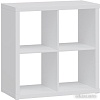 Стеллаж Mebelain Фора 4 (белый)