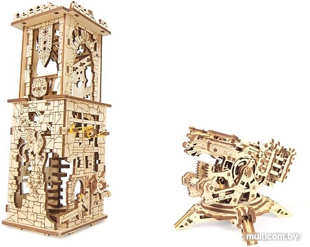 3Д-пазл Ugears Башня-Аркбалиста