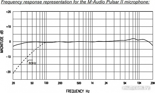 Микрофон M-Audio Pulsar II (1 микрофон)