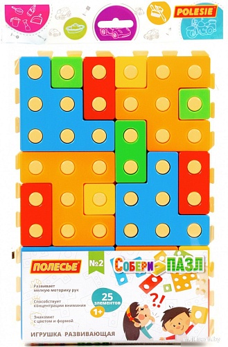 Конструктор Полесье Собери пазл №2 93943
