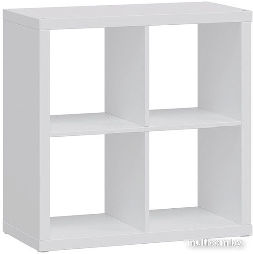 Стеллаж Mebelain Фора 4 (белый)