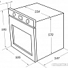 Электрический духовой шкаф MAUNFELD EOEH.7611SCSB