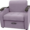 Кресло Сириус Лидер-2 ППУ 95x110 (Eva 13 велюр светло-фиолетовый)