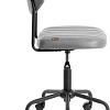 Офисное кресло TetChair Slim (иск. замша, серый)