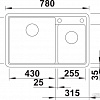 Кухонная мойка Blanco Legra 8 526226 (белый)