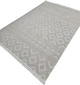 Ковер для жилой комнаты Radjab Carpet Поло Прямоугольник EN 268 12568RK (2.4x3.4, Beige)