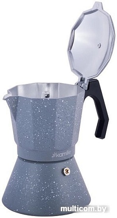 Гейзерная кофеварка Kamille KM 2519GR
