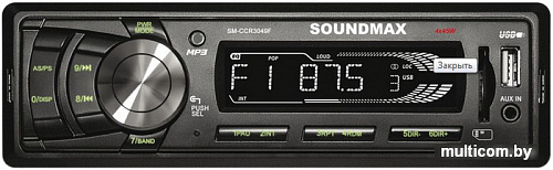 USB-магнитола Soundmax SM-CCR3049F