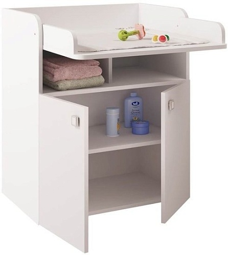 Детский комод Polini Kids Simple 1270 (белый)