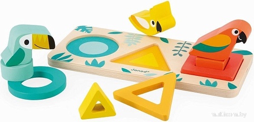 Сортер Janod Геометрические фигуры J08266