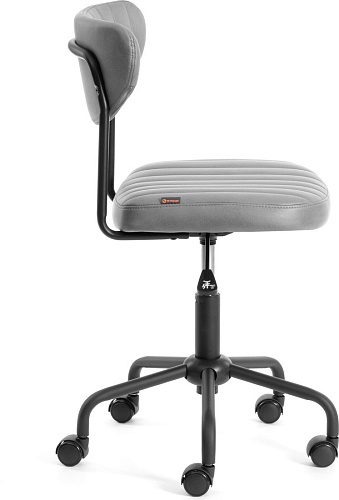 Офисное кресло TetChair Slim (иск. замша, серый)