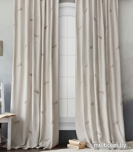Комплект штор Pasionaria Мика 290x230 (2 шт, бежевый)