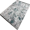 Ковер для жилой комнаты Radjab Carpet Амаль Прямоугольник 0901A 13583 (3x4, Grey/D.Green)