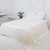 Плед Casa Conforte Royal Flannel 200x220 6155381 (кремовый)