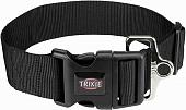Ошейник Trixie Premium Collar M-L 1999301 (черный)