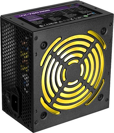 Блок питания AeroCool VX-750 RGB