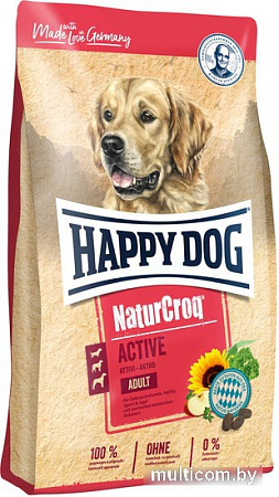 Сухой корм для собак Happy Dog NaturCroq Active 15 кг