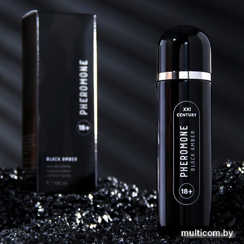 Туалетная вода XXI century Pheromone Black Amber EdT (100 мл)