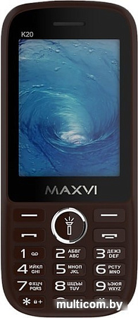 Мобильный телефон Maxvi K20 (коричневый)