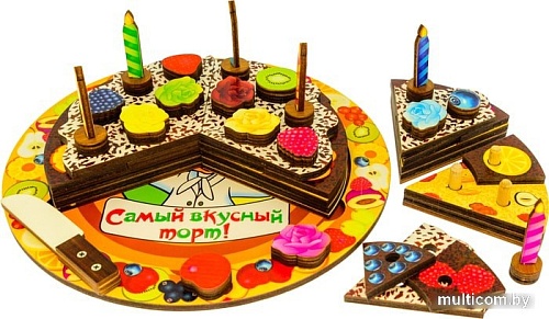 Мозаика/пазл Нескучные игры Торт 7922
