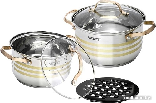 Набор кастрюль Vitesse Dora VS-2080
