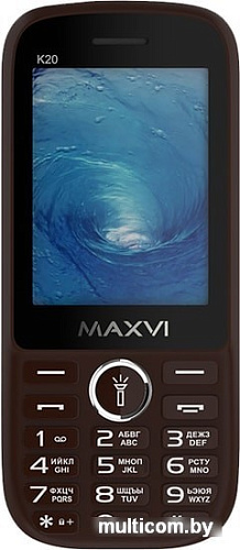 Мобильный телефон Maxvi K20 (коричневый)