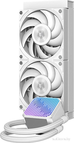 Жидкостное охлаждение для процессора ID-Cooling DX240 Max White
