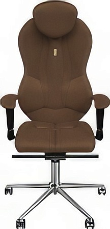 Кресло Kulik System Grand (азур, шоколад с подголовником)