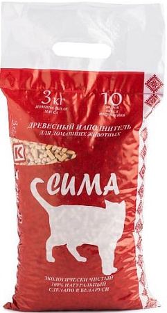 Наполнитель для туалета Калиником Сима 3 кг