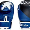 Перчатки для единоборств Indigo PVC PS-505 (4 oz, синий)