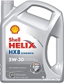 Моторное масло Shell HX8 Synthetic 5W-30 4л