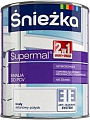 Эмаль Sniezka Supermal Эмаль для ПВХ 0.75 л (белый)