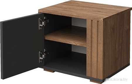 Тумба КМК Мебель Л Каен КМК 0991.30 (антрацит/дуб стирлинг/дуб ланцелот)