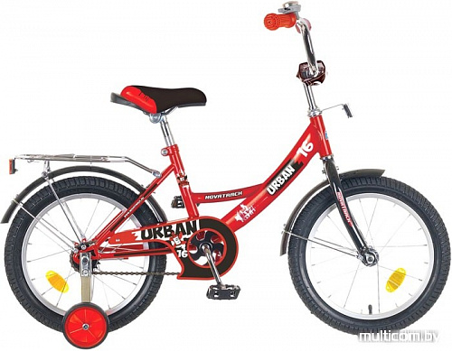 Детский велосипед Novatrack Urban 12 (красный)