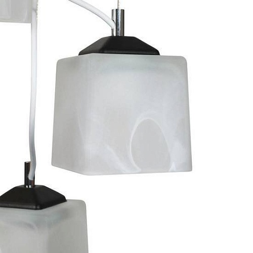 Подвесная люстра Элетех Конверт 233 НСБ 01-3х60-102 Е27 1005402879 (белый/черный)