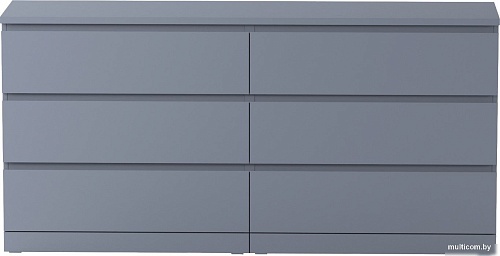Комод Mio Tesoro Варма 6D (серый)