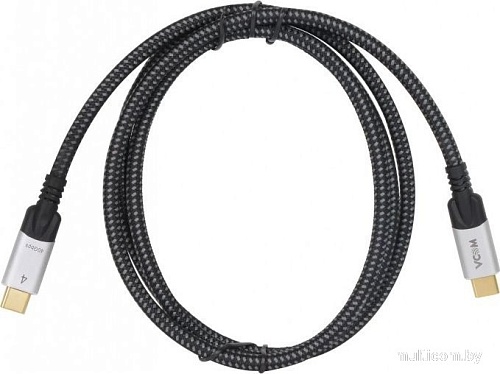 Кабель VCOM CU560-1.2M USB4 - USB4 (1.2 м, черный)