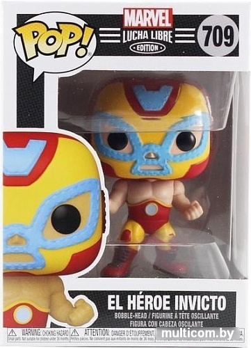 Фигурка Funko POP! Bobble Marvel Luchadores Iron Man 53871