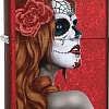 Зажигалка Zippo Day of the Dead: Girl 28830
