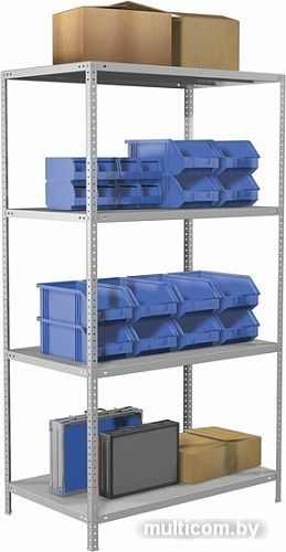 Стеллаж Brabix Ms Kd-185/60-4 291117