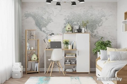 Стол Горизонт Лайт 1420 (белый/крафт золотой)