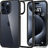 Чехол для телефона Spigen Ultra Hybrid для iPhone 15 Pro ACS06713 (черный)