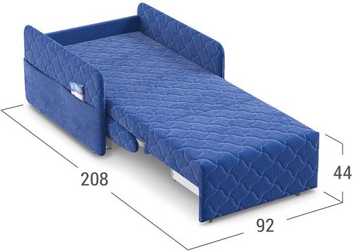 Кресло Moon Trade Страйк 119 002102 (синий)