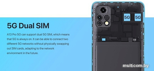 Смартфон Umidigi A13 Pro 5G 8GB/128GB (золотистый)